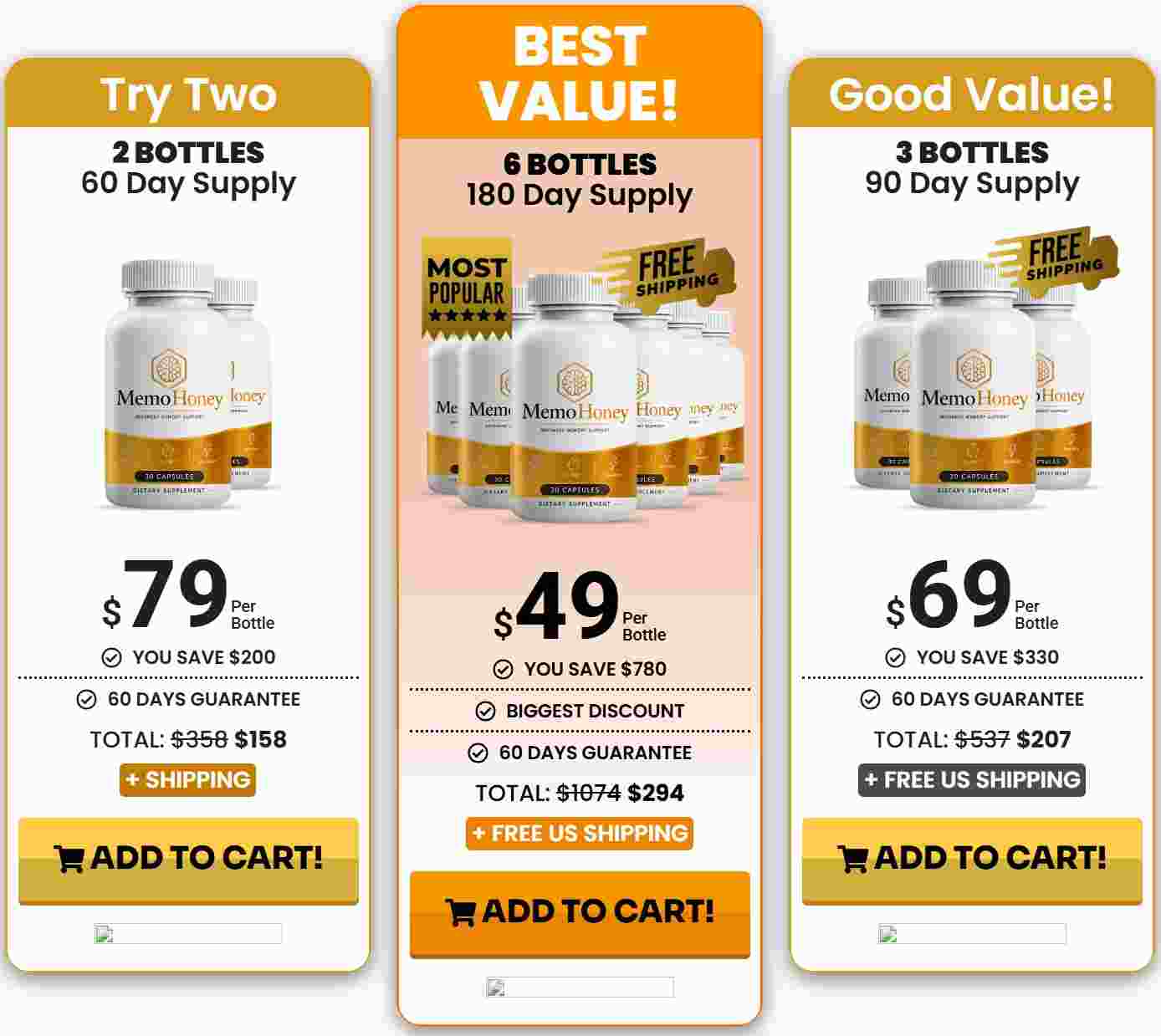 MemoHoney Price