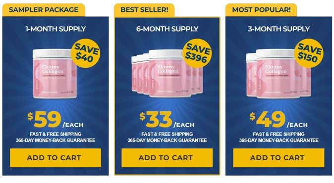 Skinny Collagen price