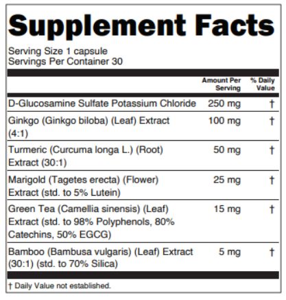 VapoCept supplement facts