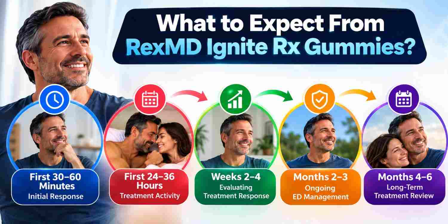 What to Expect From RexMD Ignite Rx Gummies